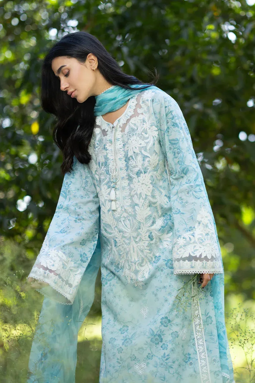 Unstitched Lawn 2026 White Jacquard – view 5 – Poshaq