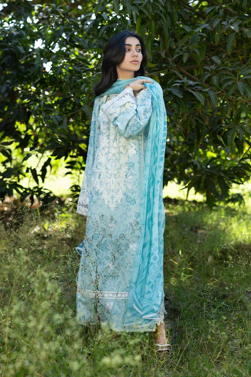 Unstitched Lawn 2026 White Jacquard – view 6 – Poshaq