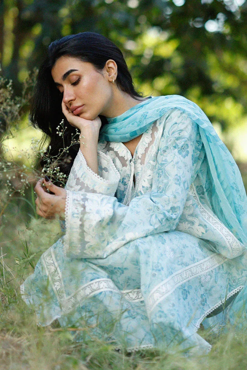 Unstitched Lawn 2026 White Jacquard – view 7 – Poshaq