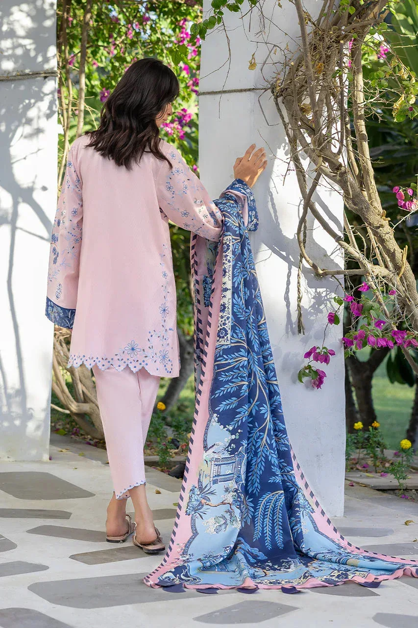 Unstitched Lawn 2026 Lilac Jacquard – view 2 – Poshaq