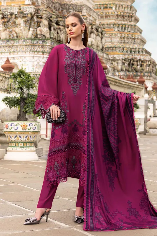 Maria.B. Designs Pink Linen – view 1 – Poshaq