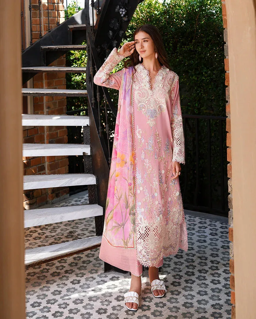 mushqofficial Pink Organza – view 1 – Poshaq
