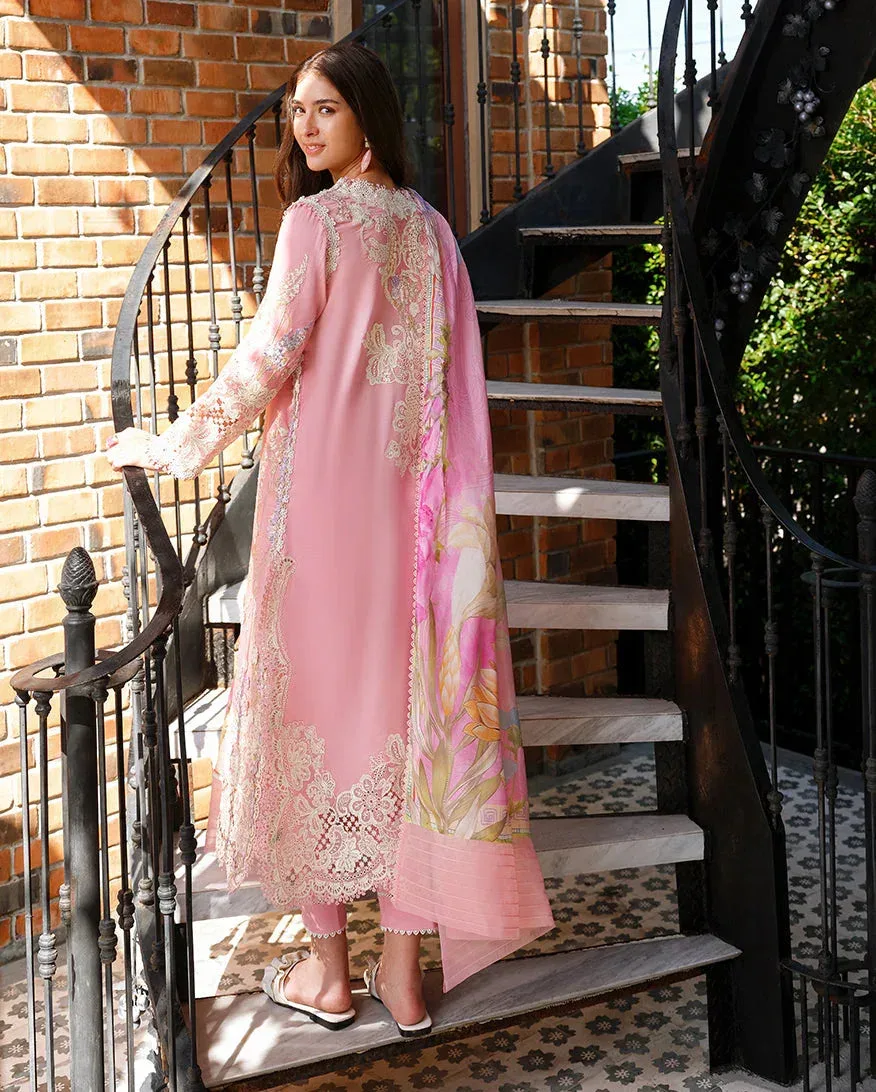 mushqofficial Pink Organza – view 2 – Poshaq