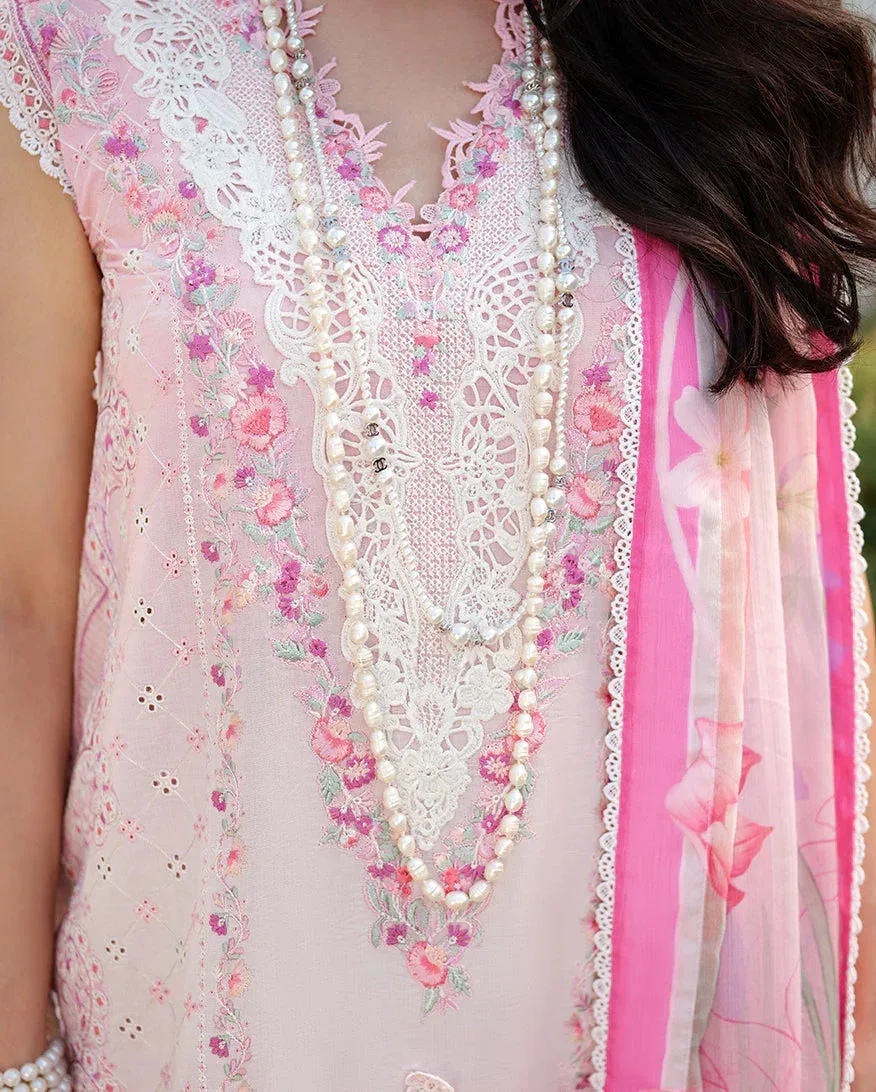 mushqofficial Pink Organza – view 4 – Poshaq