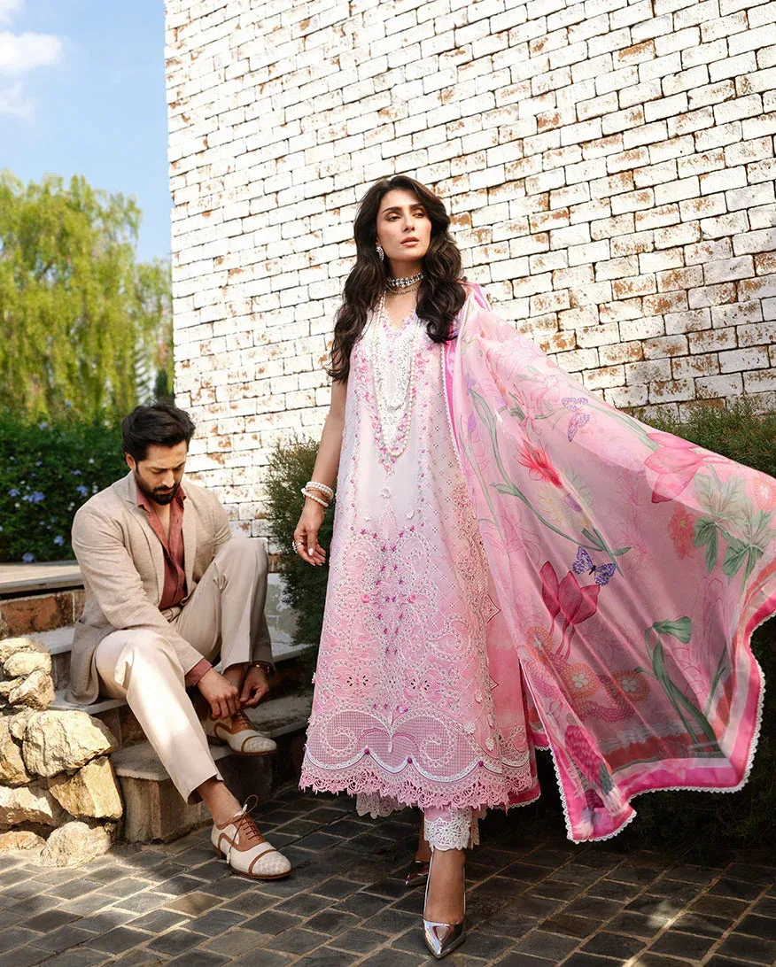 mushqofficial Pink Organza – view 6 – Poshaq