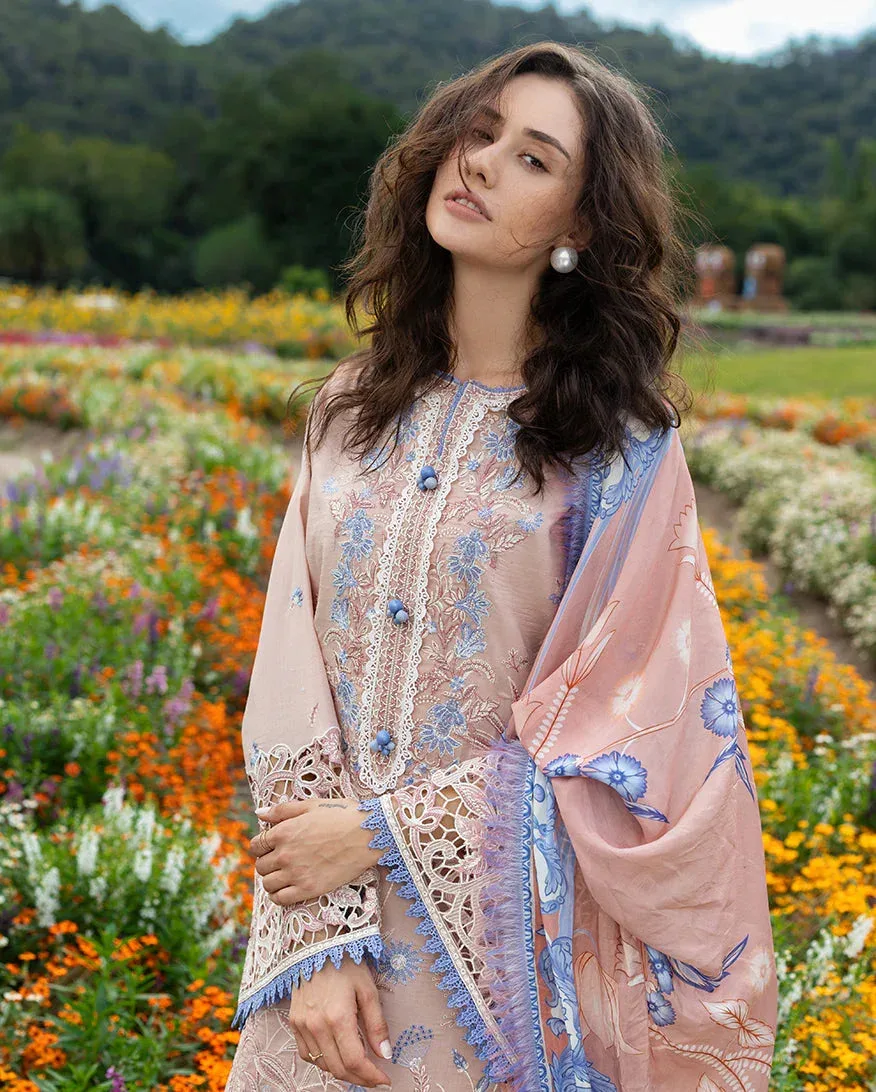 mushqofficial Peach Pink Organza – view 5 – Poshaq