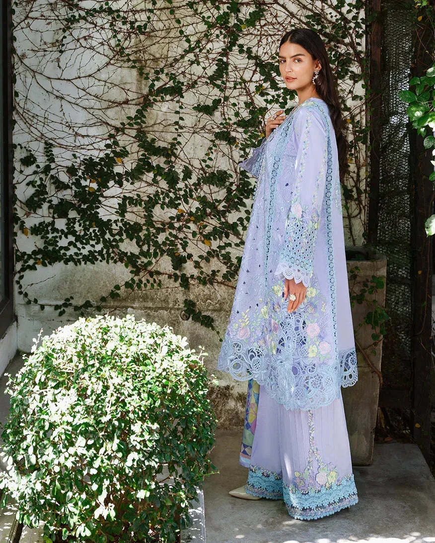 mushqofficial Lilac Organza – view 2 – Poshaq