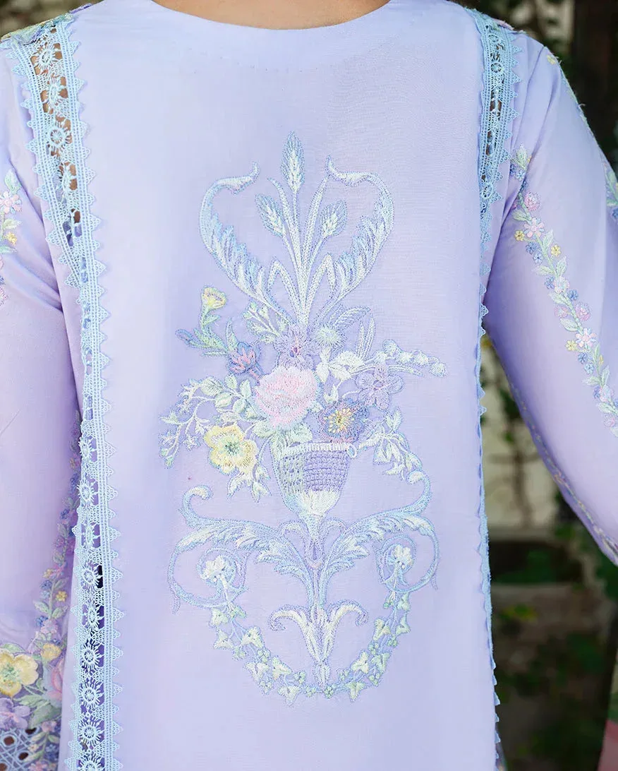 mushqofficial Lilac Organza – view 5 – Poshaq
