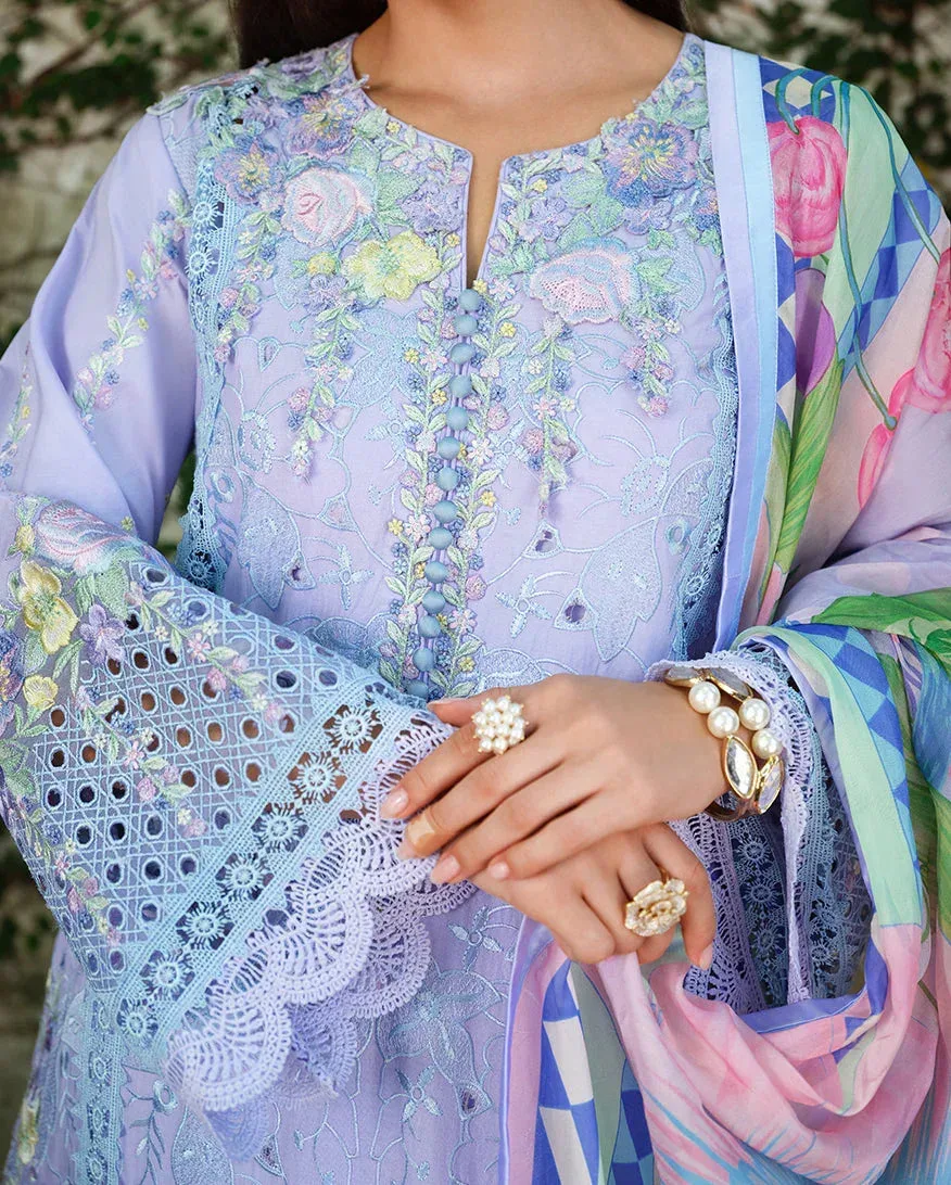 mushqofficial Lilac Organza – view 6 – Poshaq