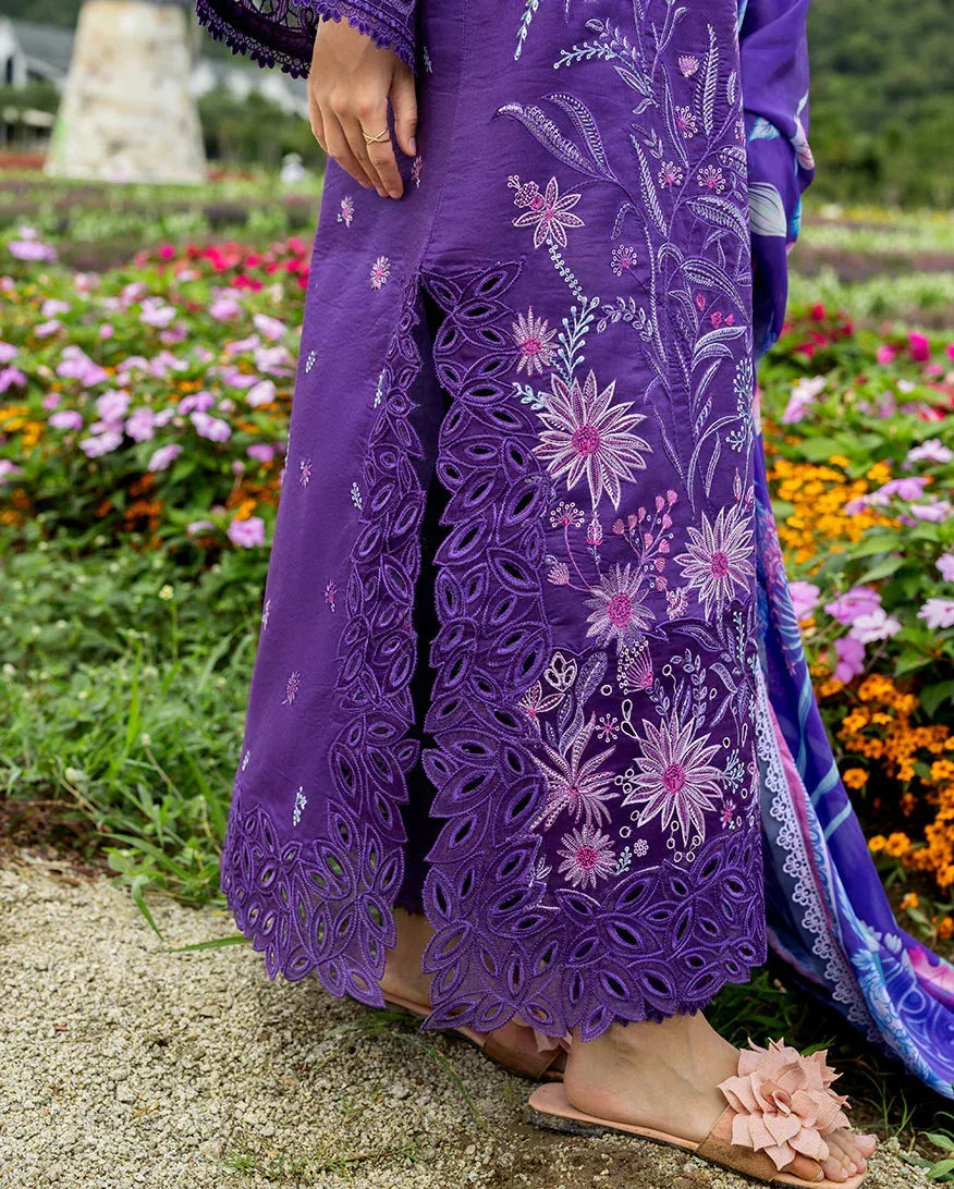 mushqofficial Purple Organza – view 5 – Poshaq