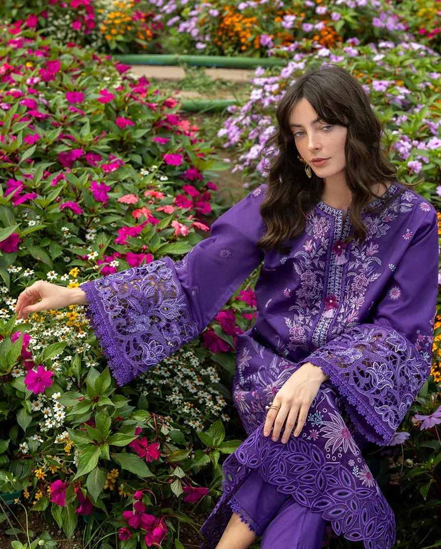 mushqofficial Purple Organza – view 6 – Poshaq