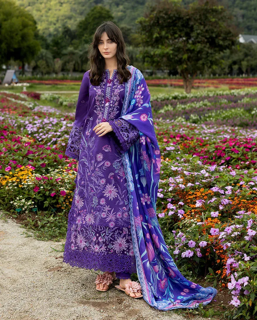 mushqofficial Purple Organza – view 7 – Poshaq
