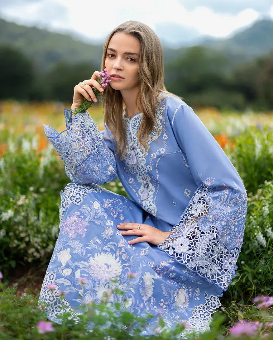 mushqofficial Blue Organza – view 7 – Poshaq