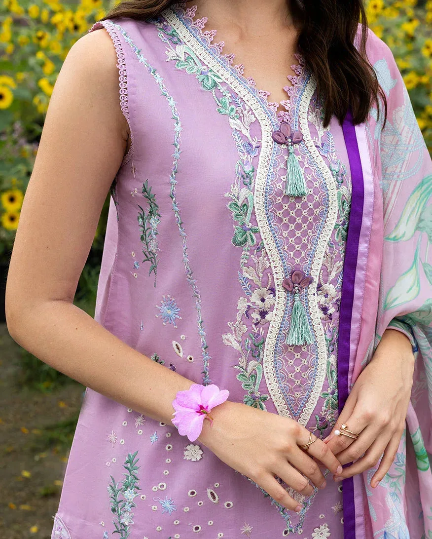 mushqofficial Light Pink Organza – view 3 – Poshaq