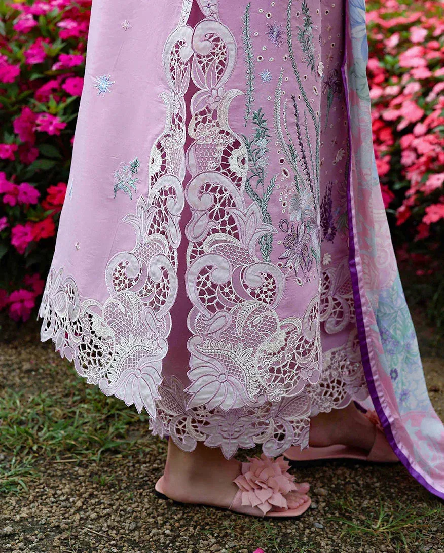 mushqofficial Light Pink Organza – view 4 – Poshaq