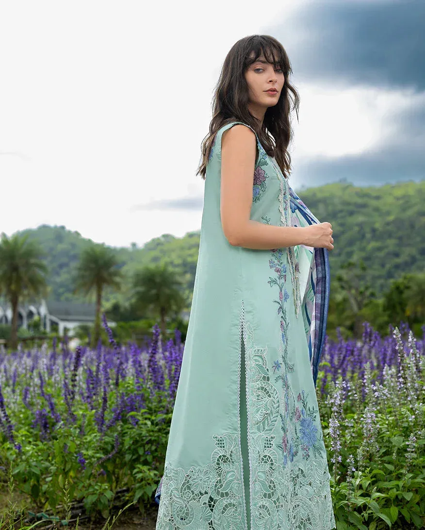 mushqofficial Mint Green Organza – view 2 – Poshaq