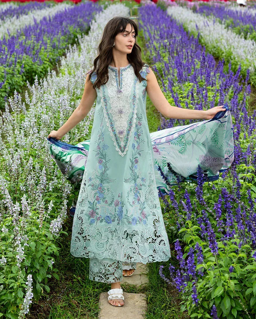 mushqofficial Mint Green Organza – view 6 – Poshaq