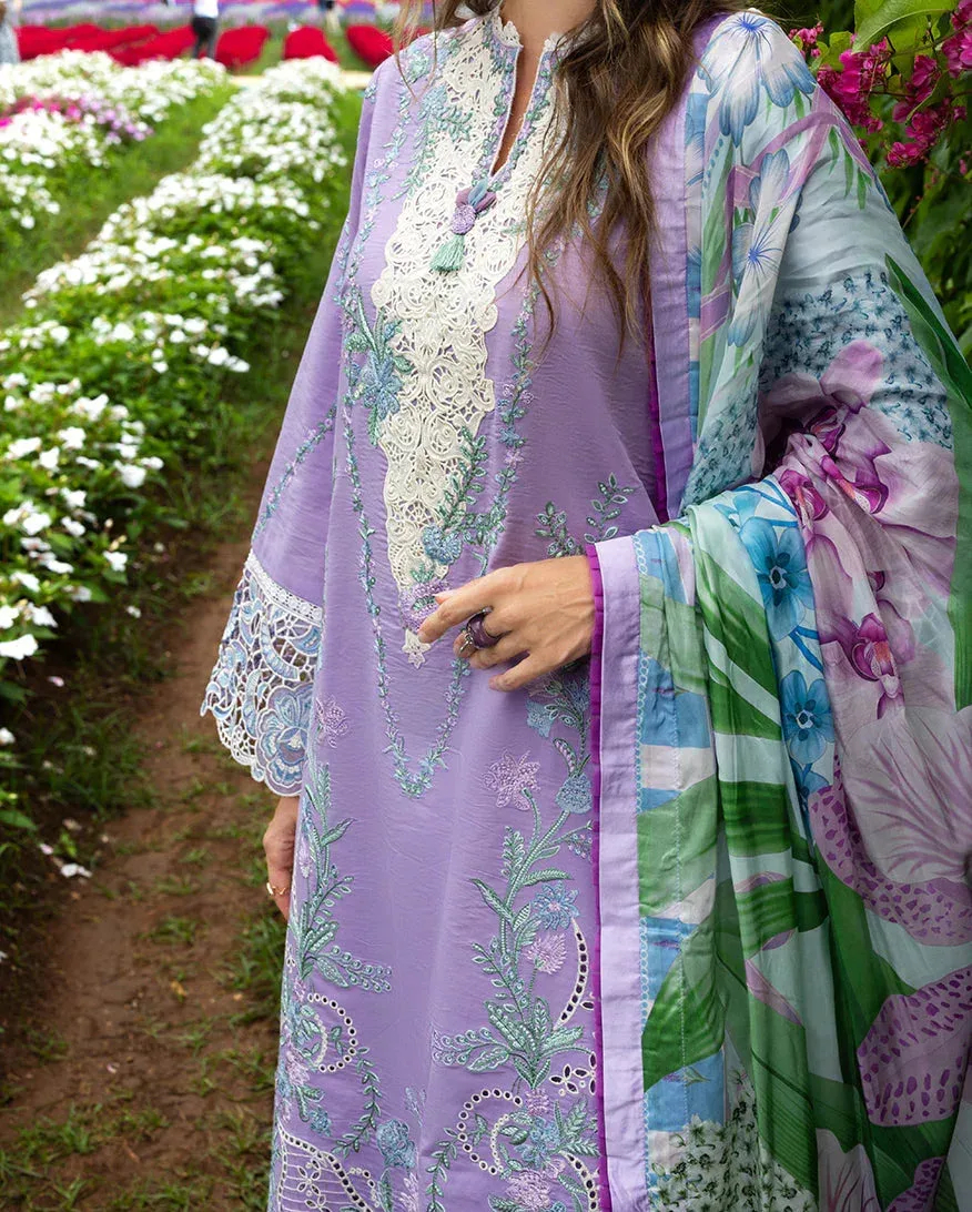 mushqofficial Lilac Organza – view 4 – Poshaq