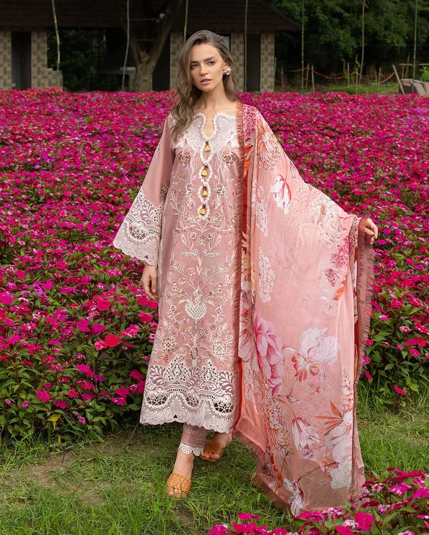 mushqofficial Peach Organza – view 1 – Poshaq