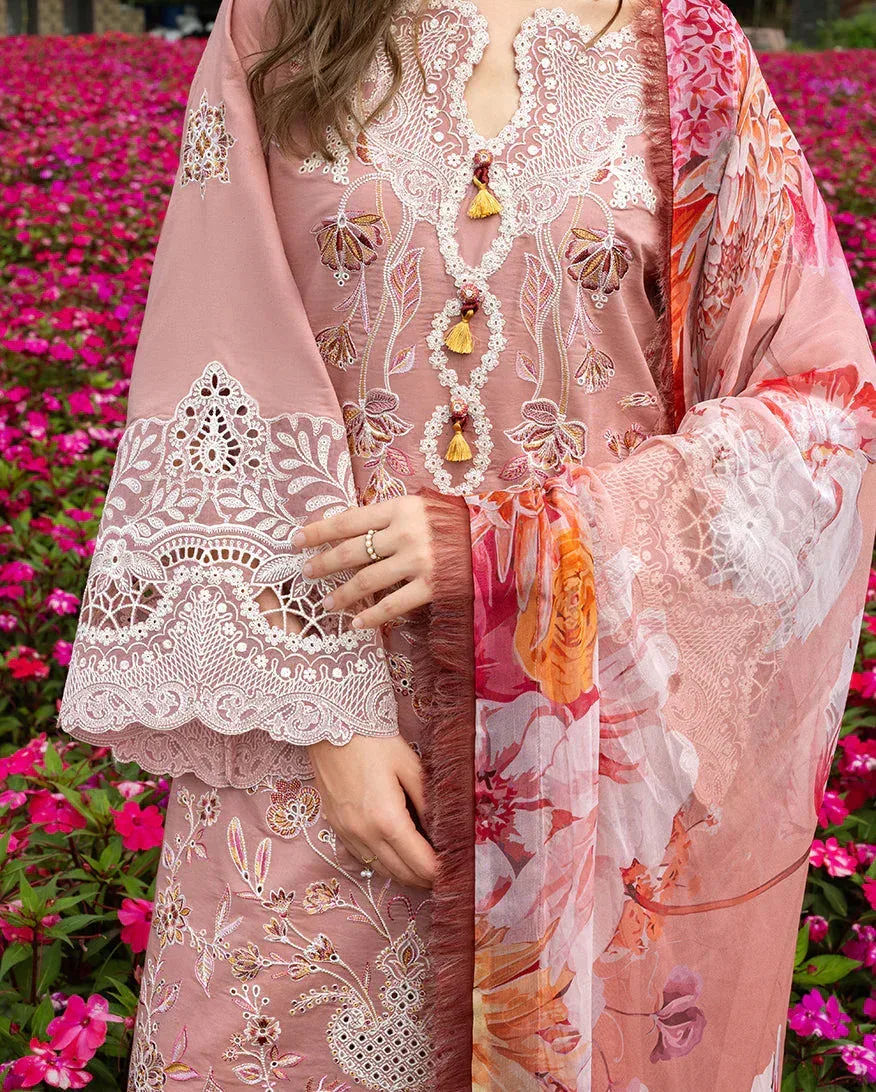 mushqofficial Peach Organza – view 3 – Poshaq