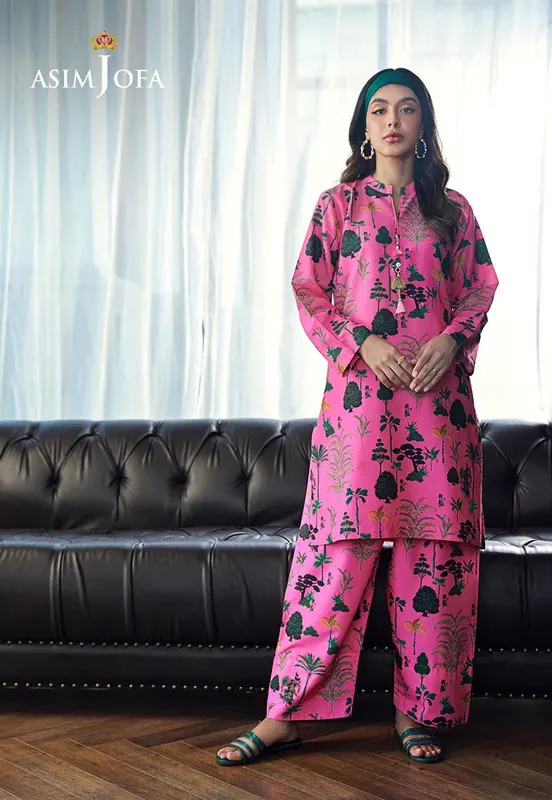 Silk Symphony Pink Raw Silk – view 1 – Poshaq