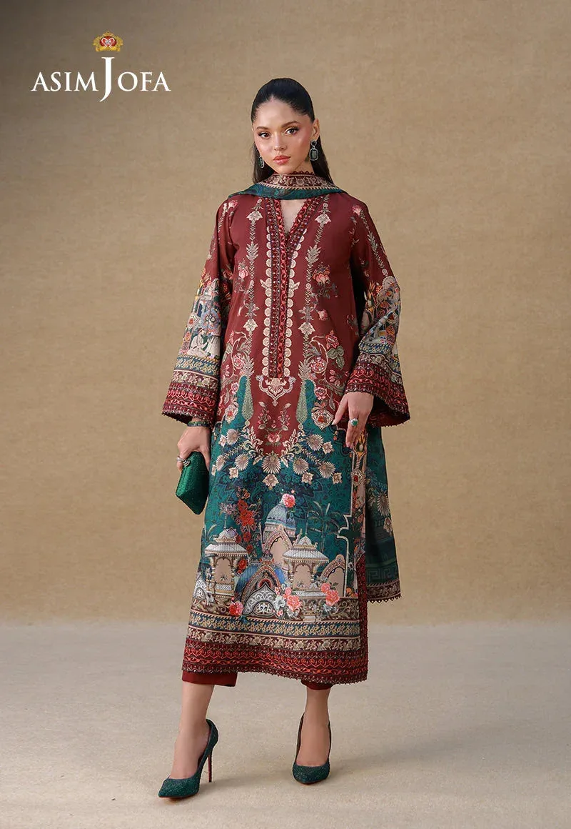 SILK GRANDEUR Turquoise Raw Silk – view 6 – Poshaq