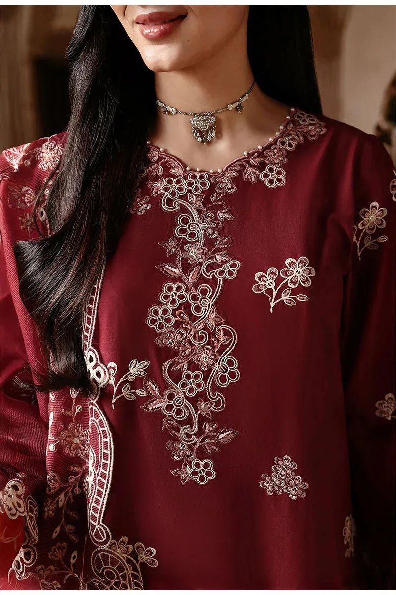 CROSS STITCH RED Cambric – view 3 – Poshaq