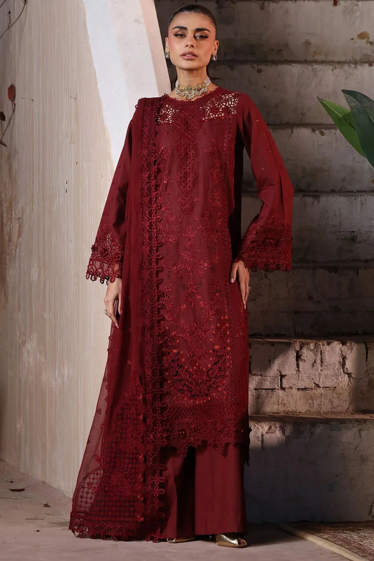 motifz.com.pk Chiffon – view 3 – Poshaq