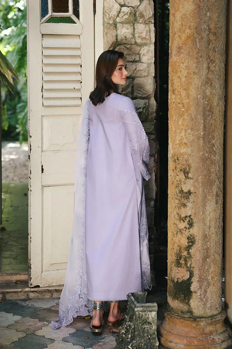 Qalamkar Chiffon – view 3 – Poshaq