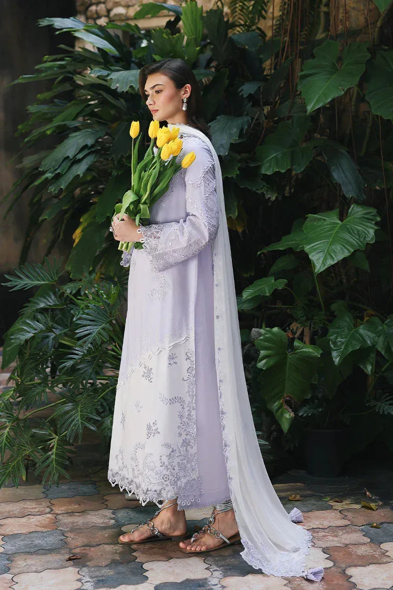 Qalamkar Chiffon – view 4 – Poshaq