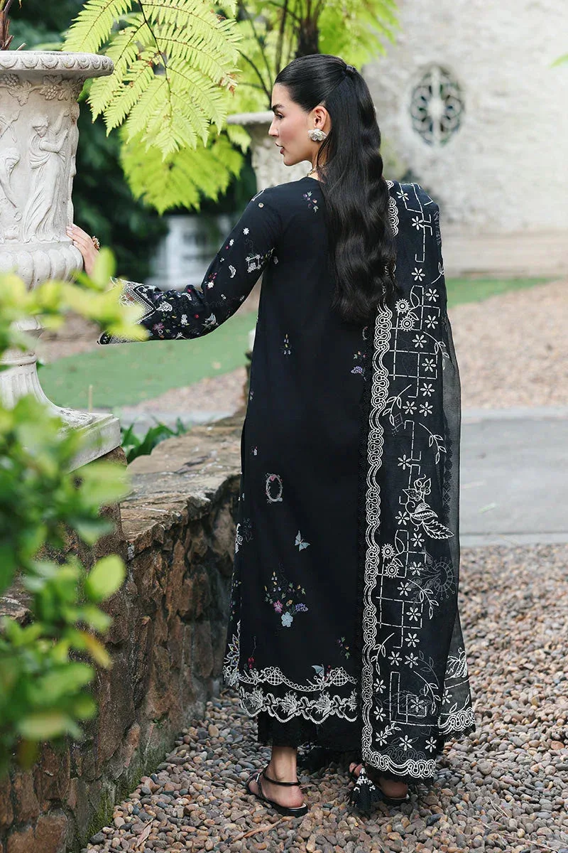Qalamkar Chiffon – view 2 – Poshaq