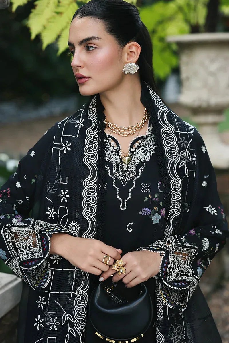 Qalamkar Chiffon – view 3 – Poshaq