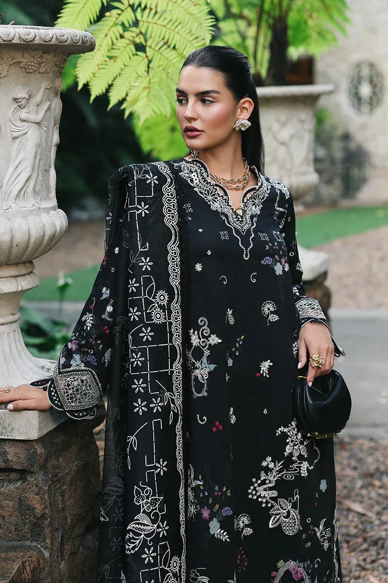 Qalamkar Chiffon – view 7 – Poshaq
