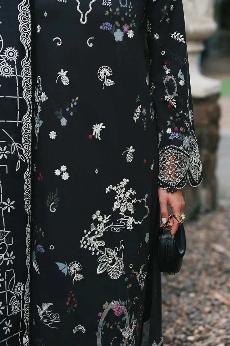 Qalamkar Chiffon – view 8 – Poshaq