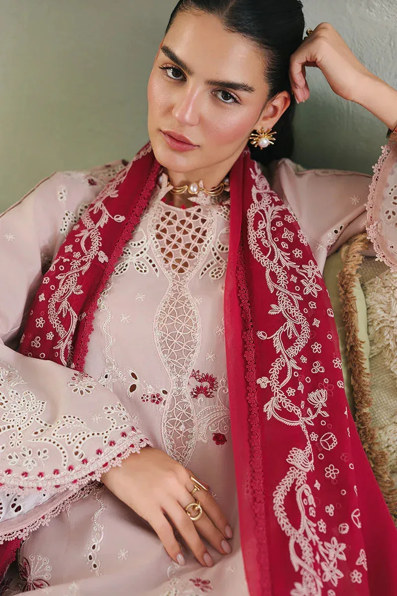 Qalamkar Chiffon – view 4 – Poshaq