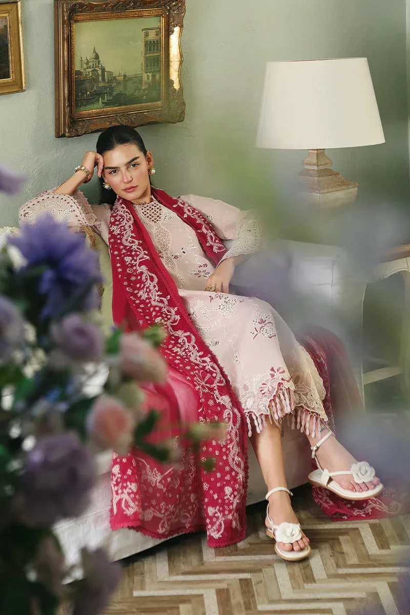 Qalamkar Chiffon – view 5 – Poshaq