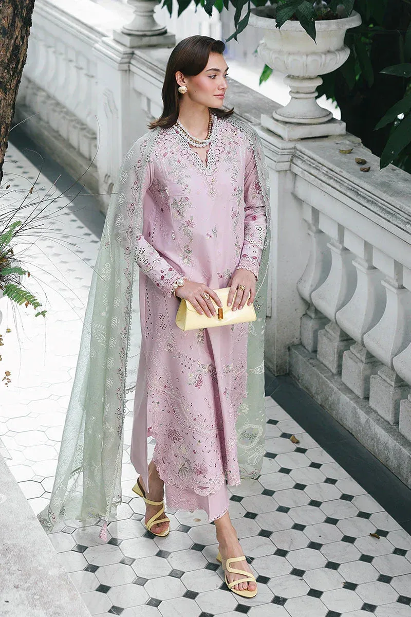 Qalamkar Chiffon – view 2 – Poshaq