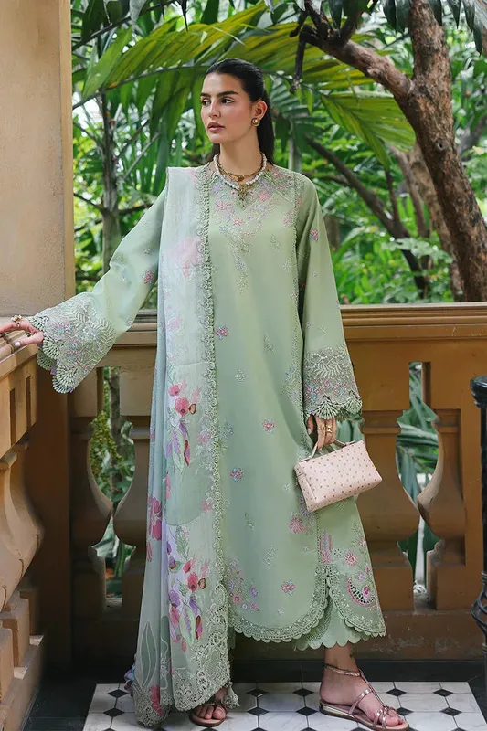 Qalamkar Jacquard – view 1 – Poshaq