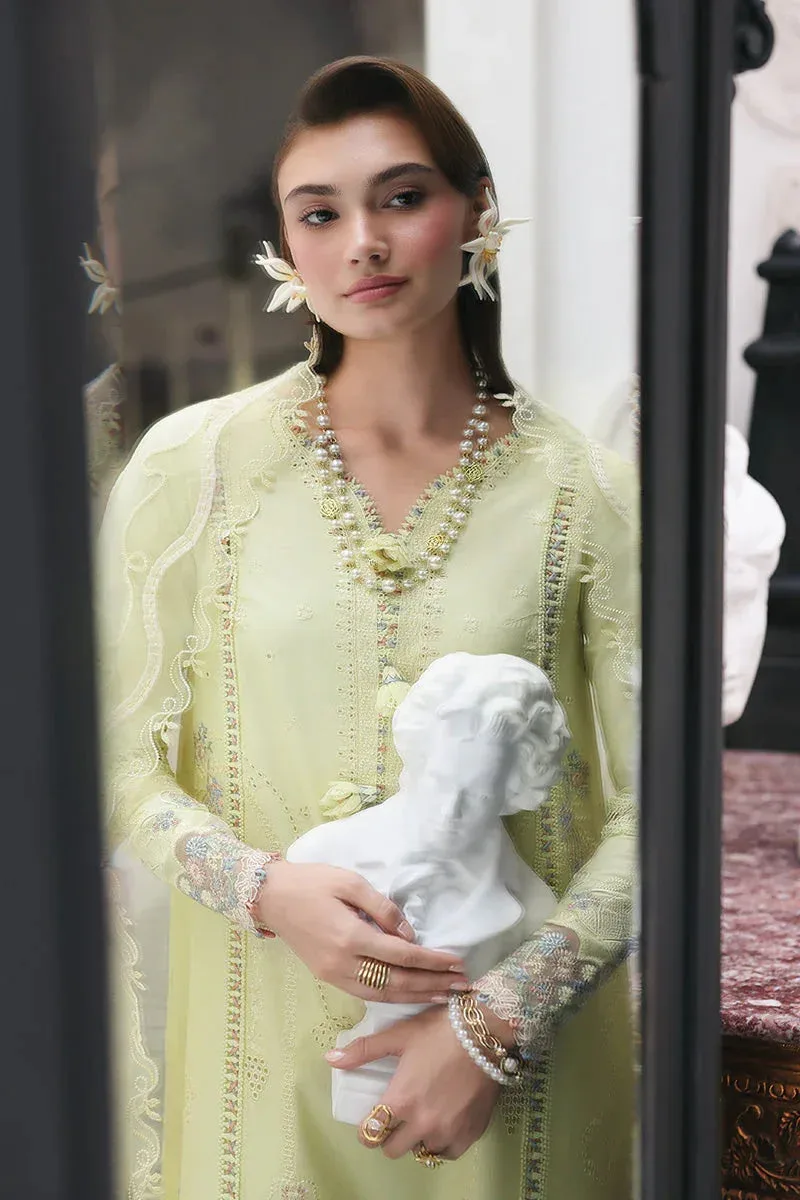 Qalamkar Chiffon – view 5 – Poshaq