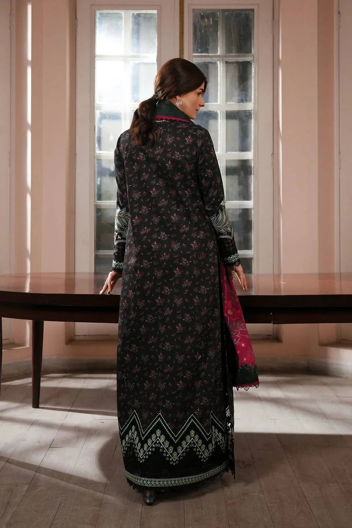 Afrozeh Lawn – view 2 – Poshaq
