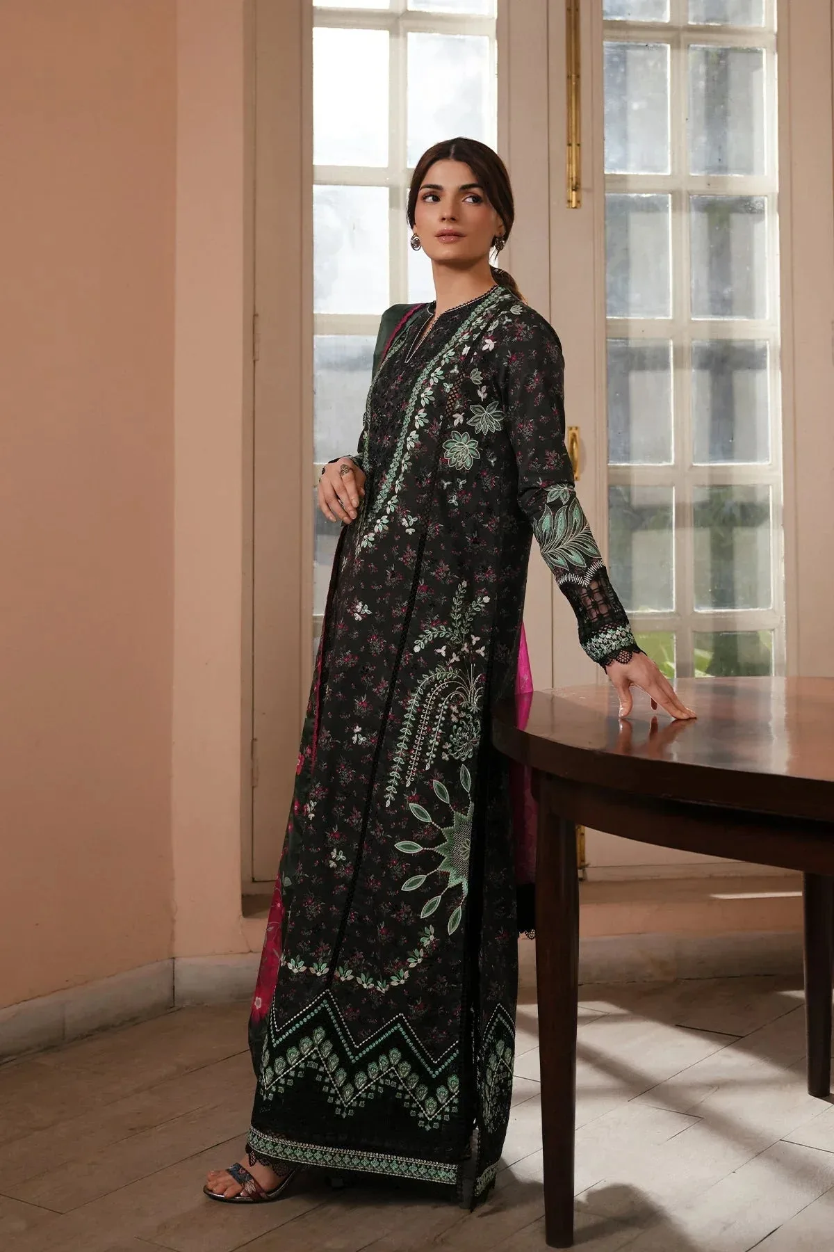 Afrozeh Lawn – view 5 – Poshaq