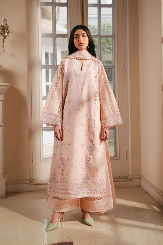 Afrozeh Lawn – view 1 – Poshaq