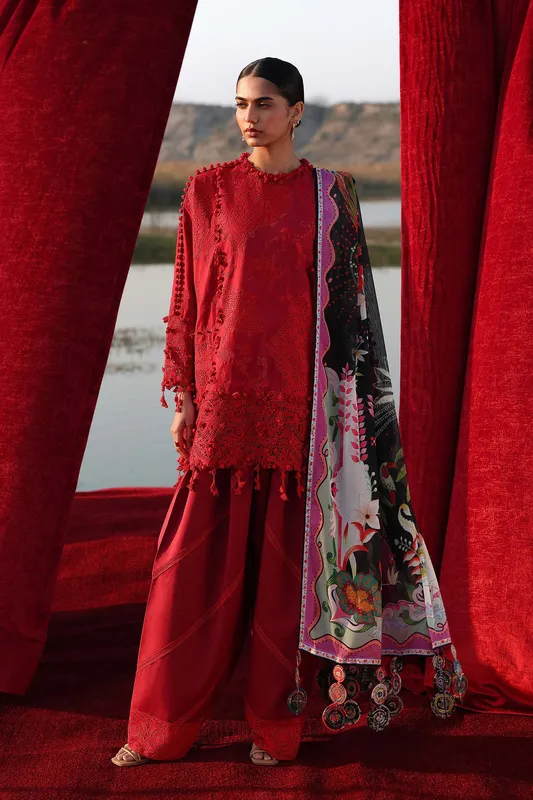 Sana Safinaz Lawn – view 1 – Poshaq