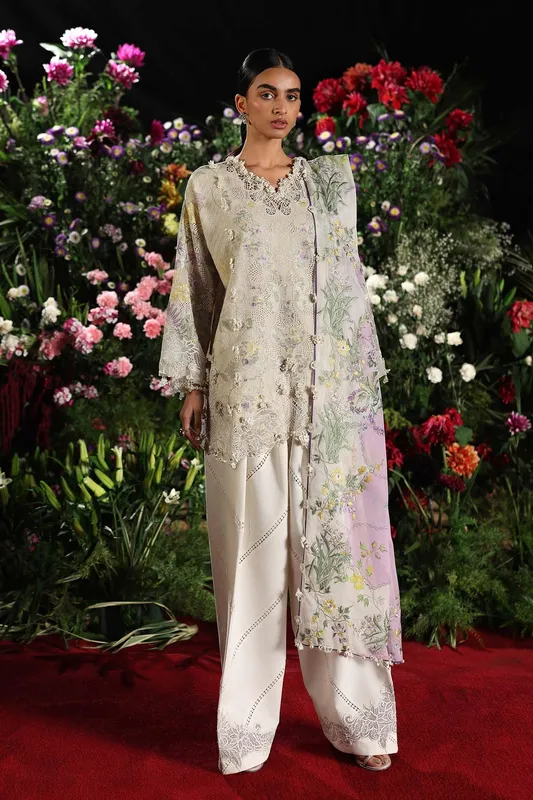 Sana Safinaz Lawn – view 1 – Poshaq