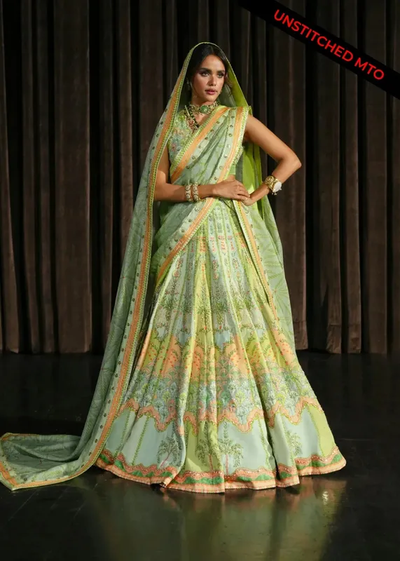 Crimson Raw Silk – view 1 – Poshaq