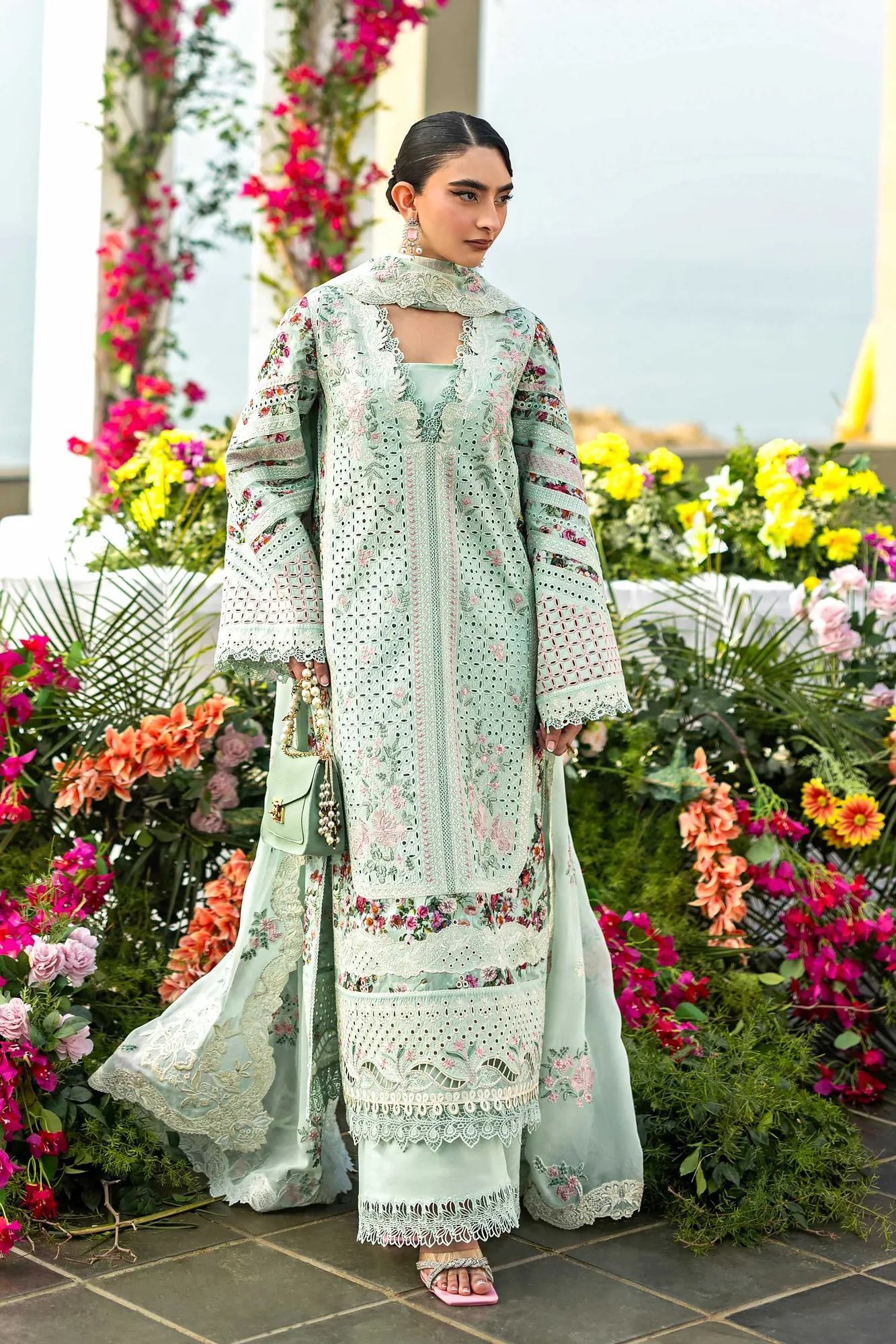 Akbar Aslam Lawn – view 3 – Poshaq