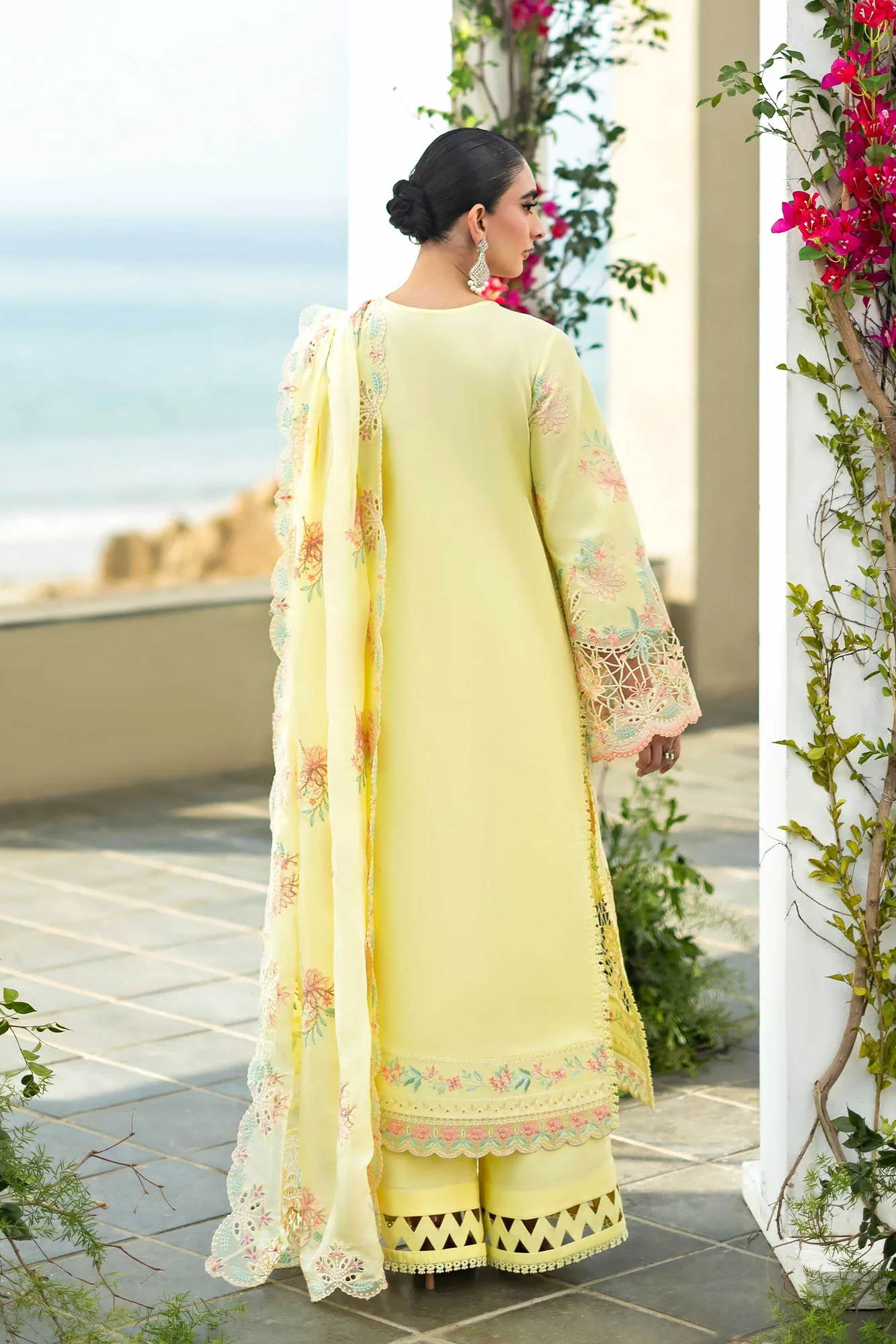 Akbar Aslam Organza – view 6 – Poshaq