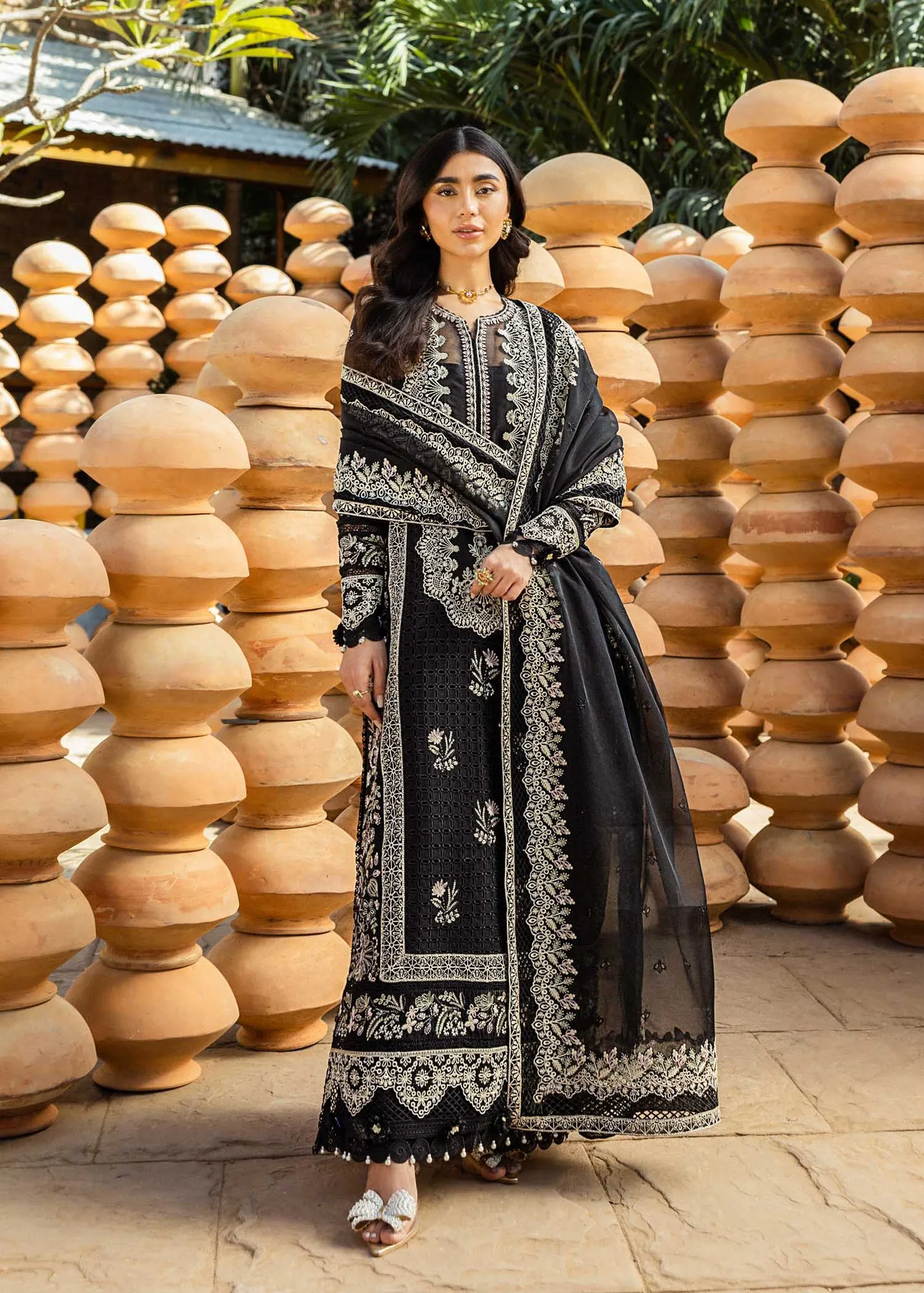 Akbar Aslam Organza – view 6 – Poshaq