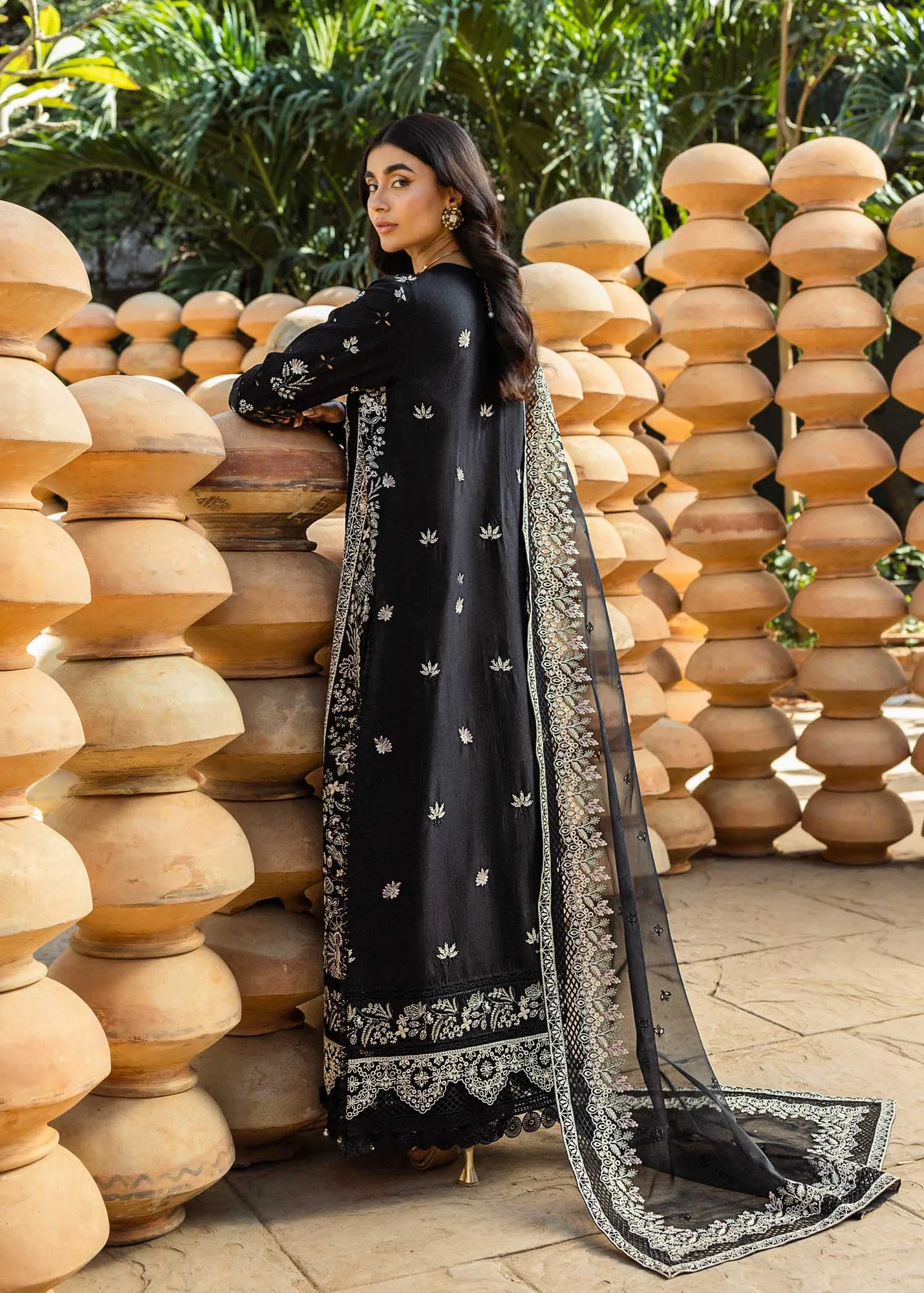 Akbar Aslam Organza – view 8 – Poshaq