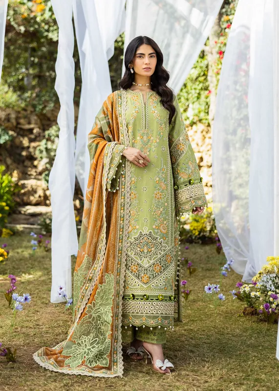Akbar Aslam Organza – view 1 – Poshaq